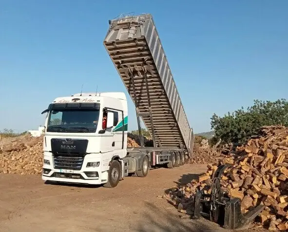 venta de leña de olivo al por mayor