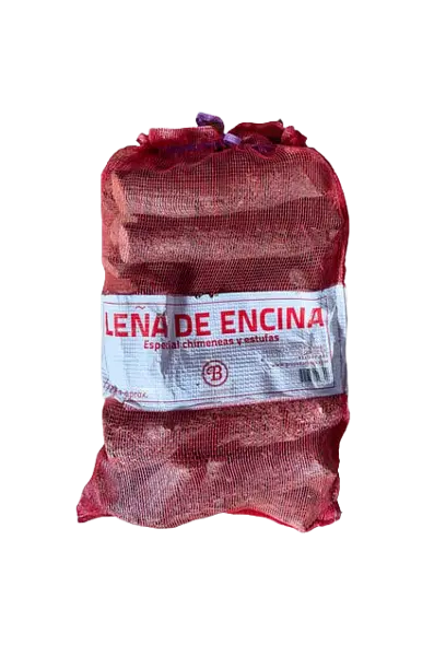saco de leña para pizza