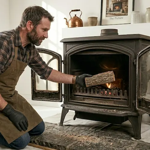 reparación de chimeneas de leña